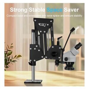 Jewelry Microscope 7x 45x Stereo Zoom w Stand Gem Inspection Tool